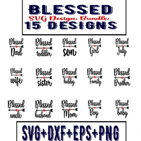 Blessed Family Bundle cover image.