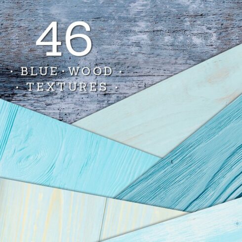 46 Blue wood textures cover image.