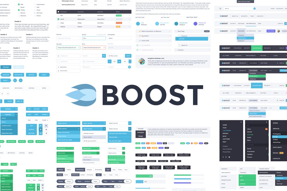 Boost UI Kit cover image.