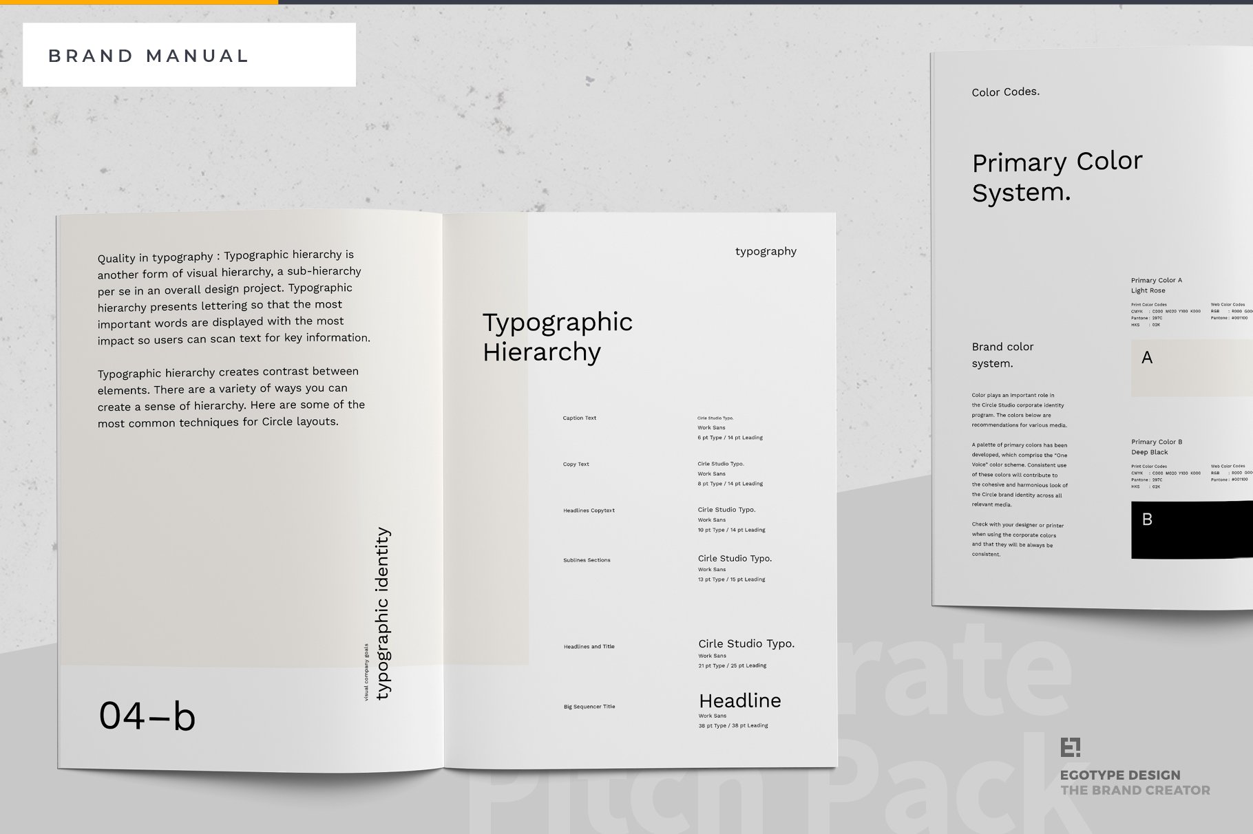 brand manual egotype design template33 572