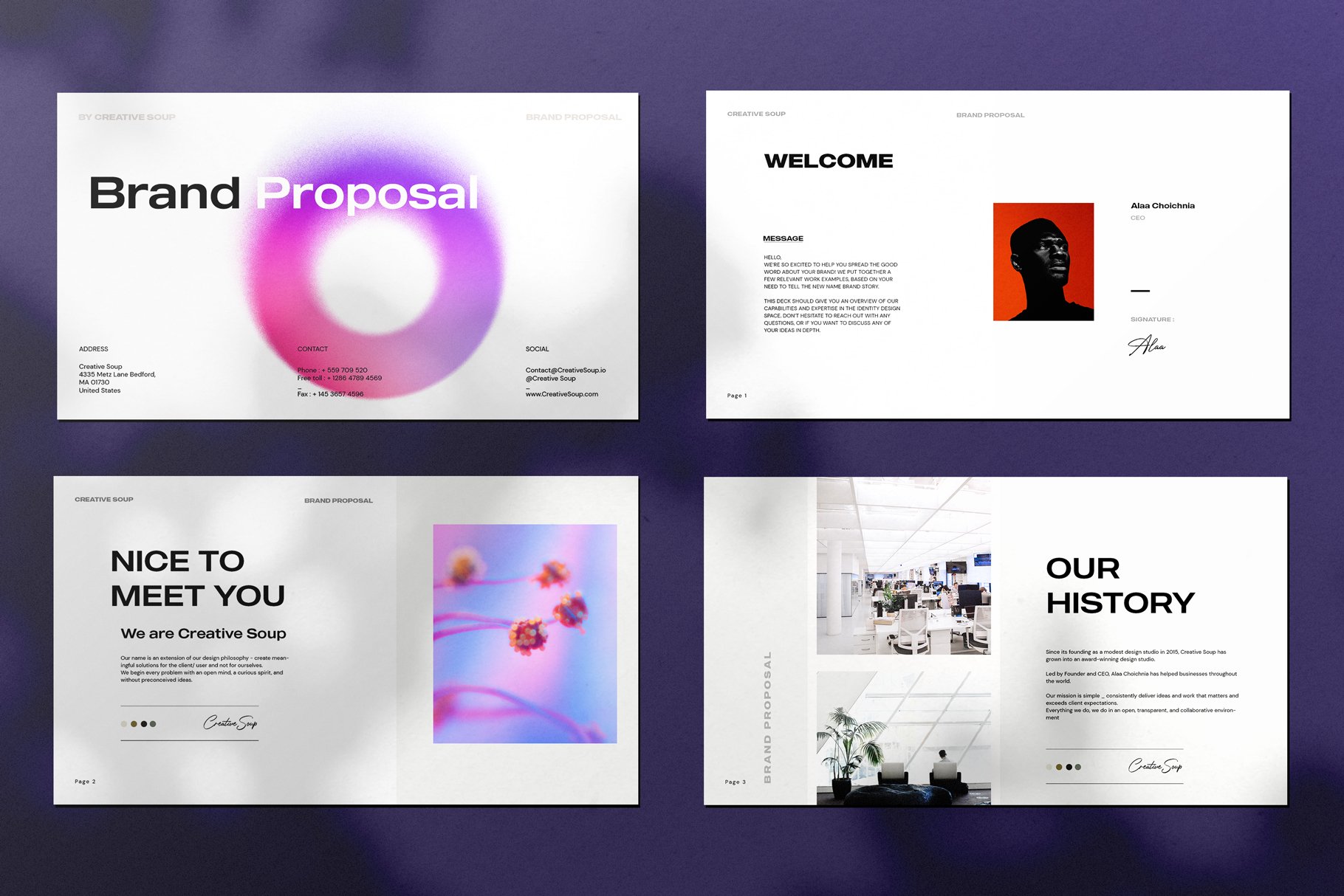 Chroma | Brand Proposal preview image.