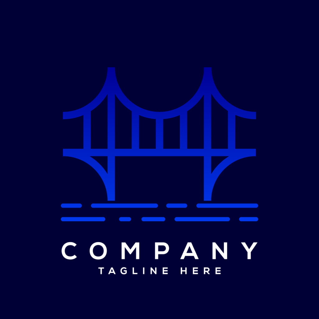 Bridge logo sign symbol vector illustration – MasterBundles