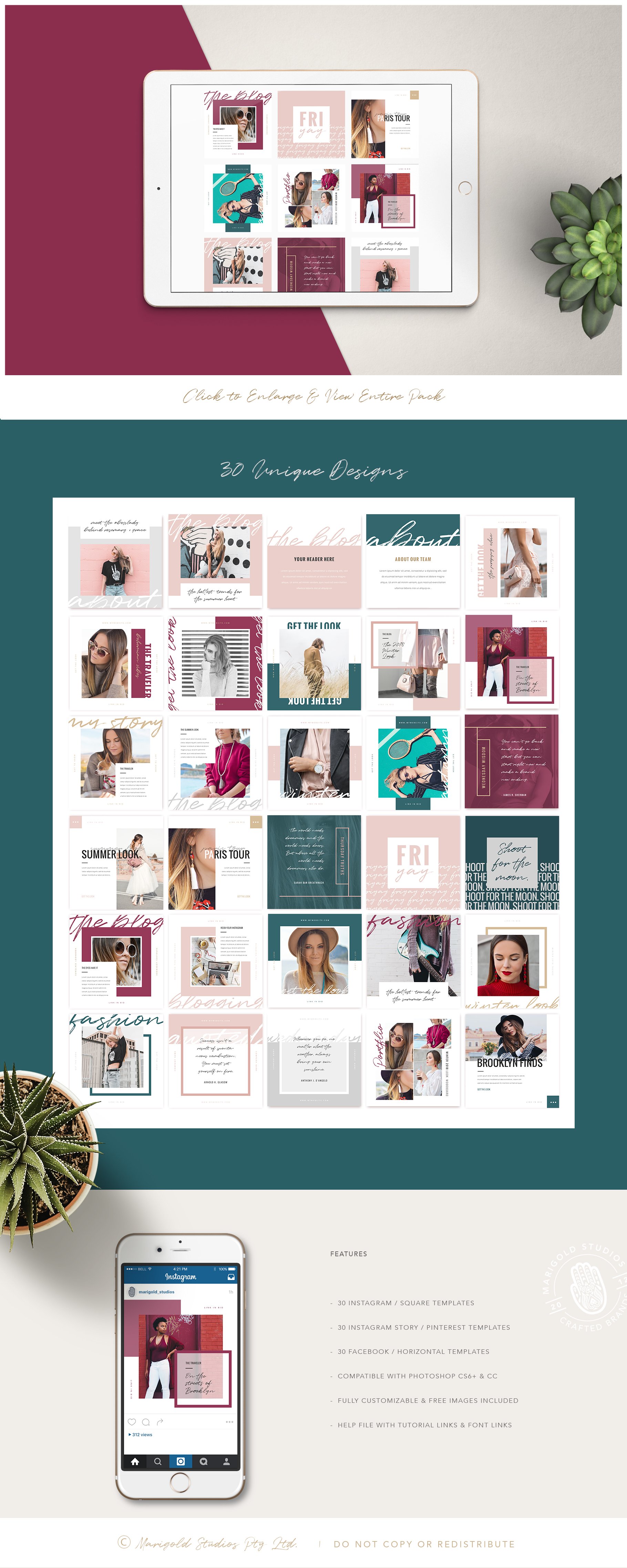 brooklyn fashion social media post designs 589