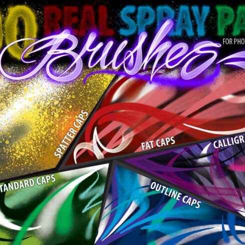 Raseone Real Spray Paint Brushes cover image.