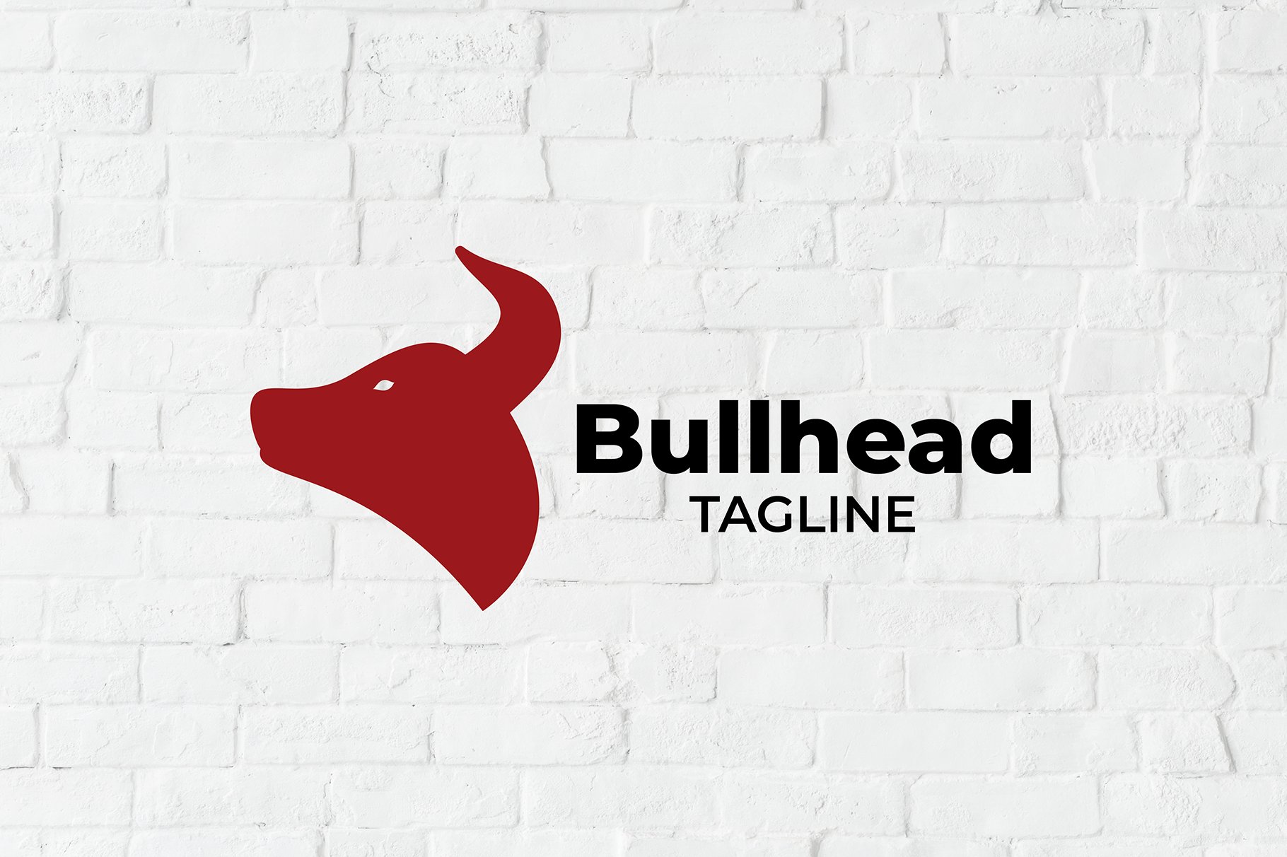 Bull Head Creative Flat Logo cover image.