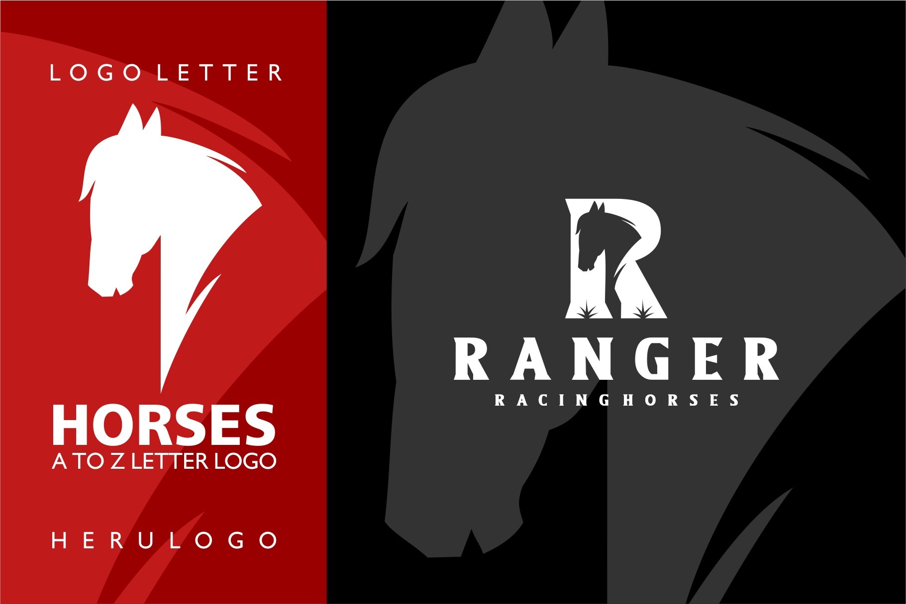 Bundle Horse Logo Letter preview image.