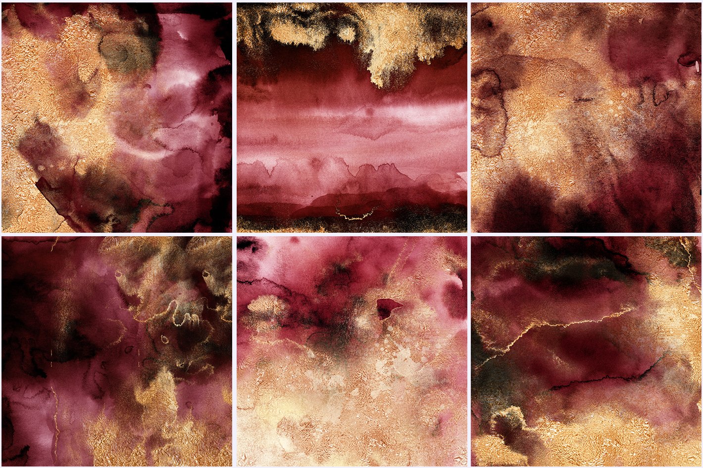 burgundy red purple gold watercolor background textures papers splashes cm 4 503