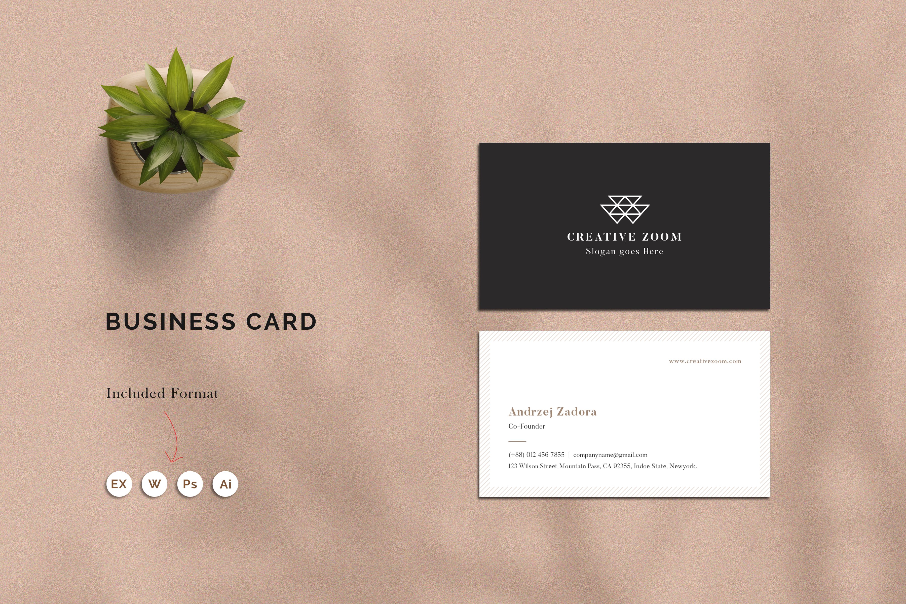 business card 319