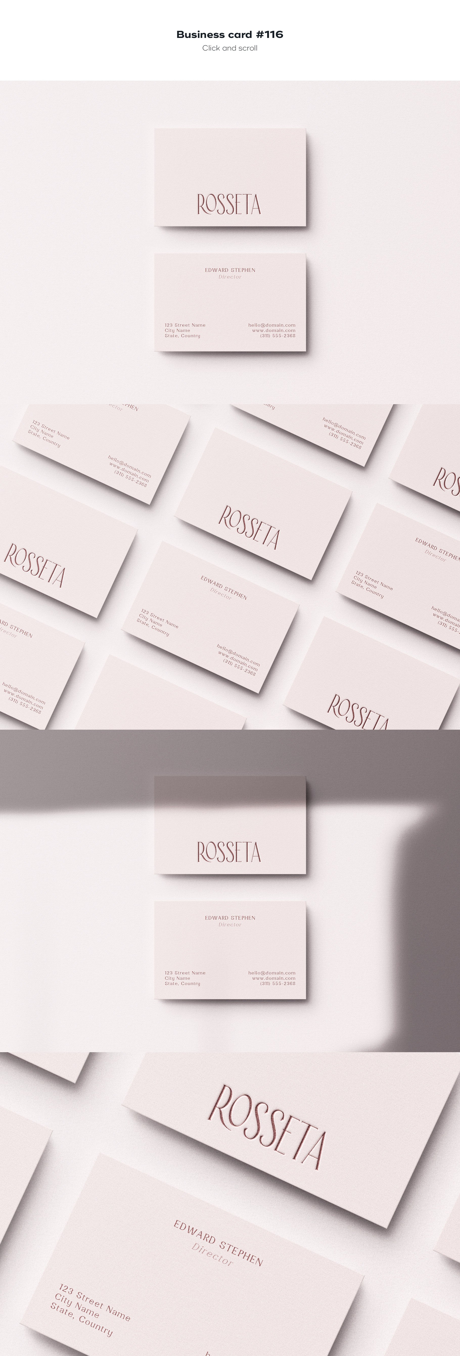 business card 116 303