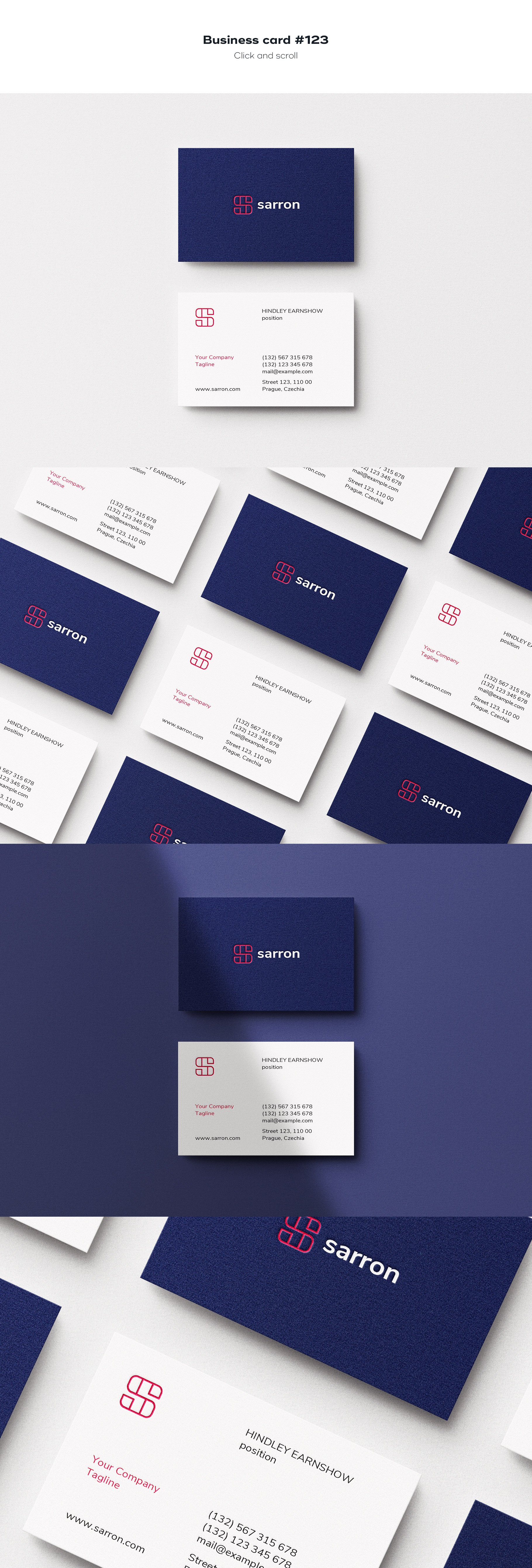 business card 123 295