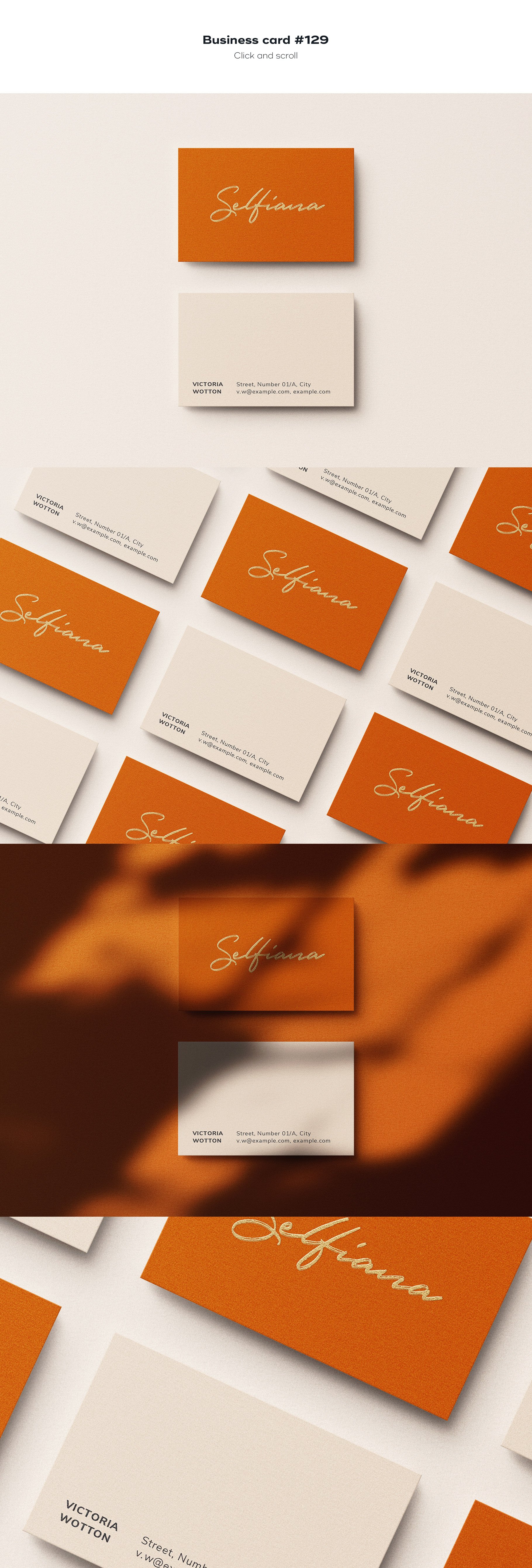 business card 129 601