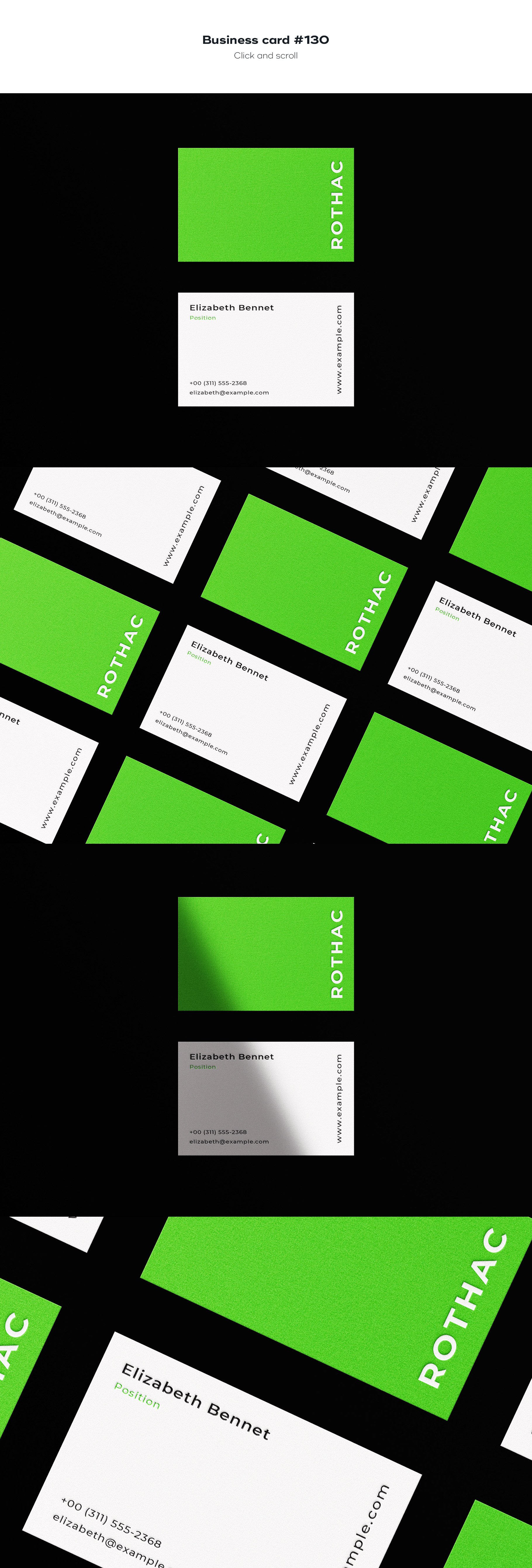 business card 130 780