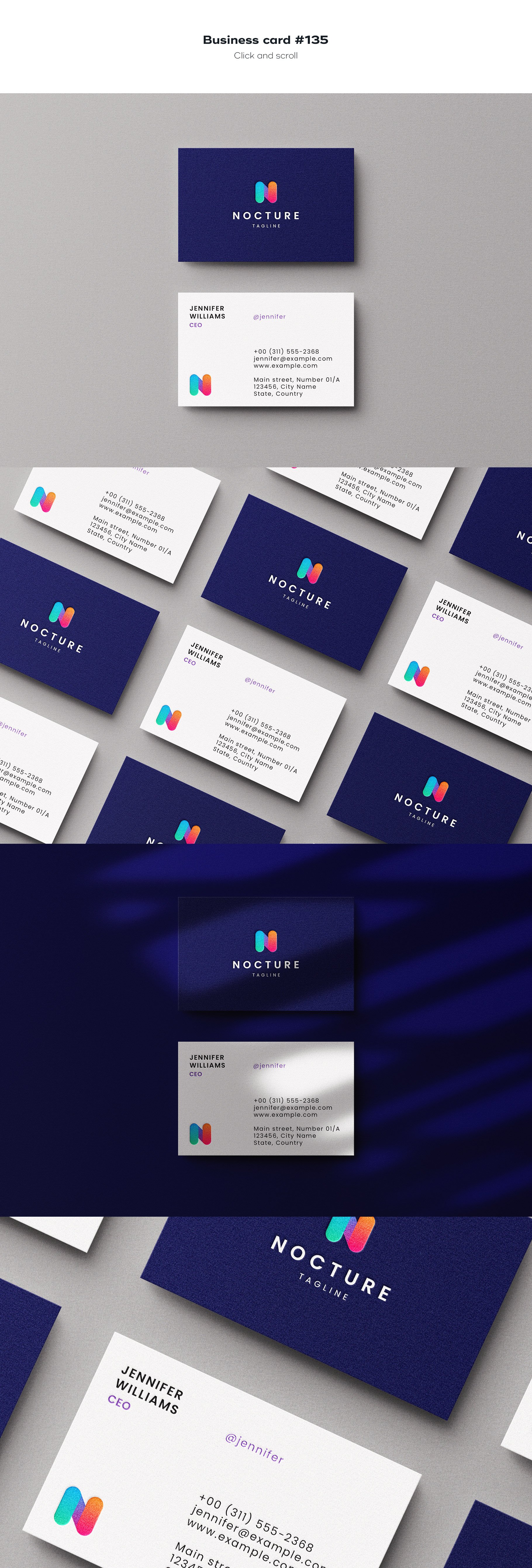 business card 135 685