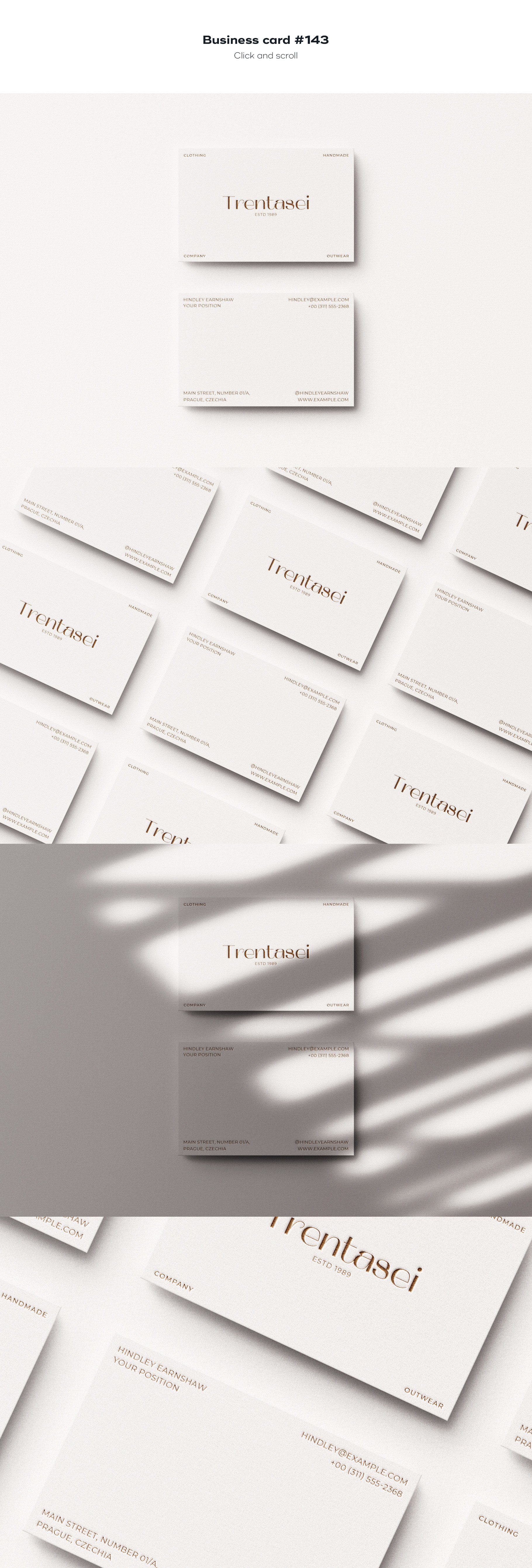 business card 143 652