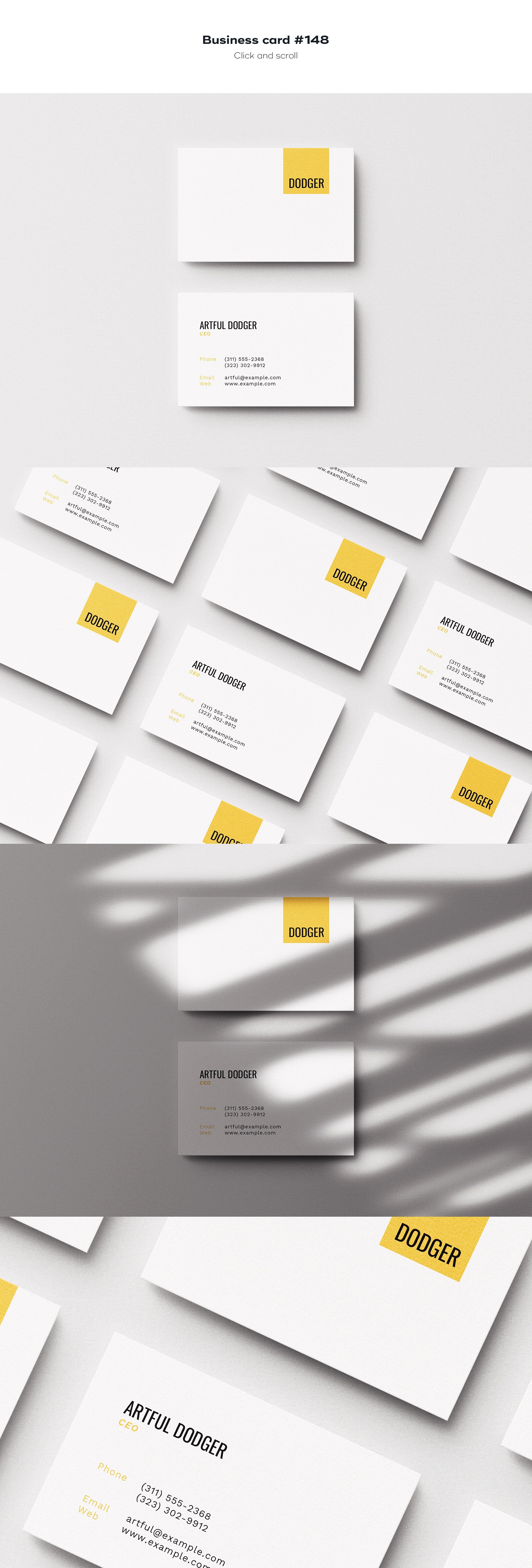 business card 148 458