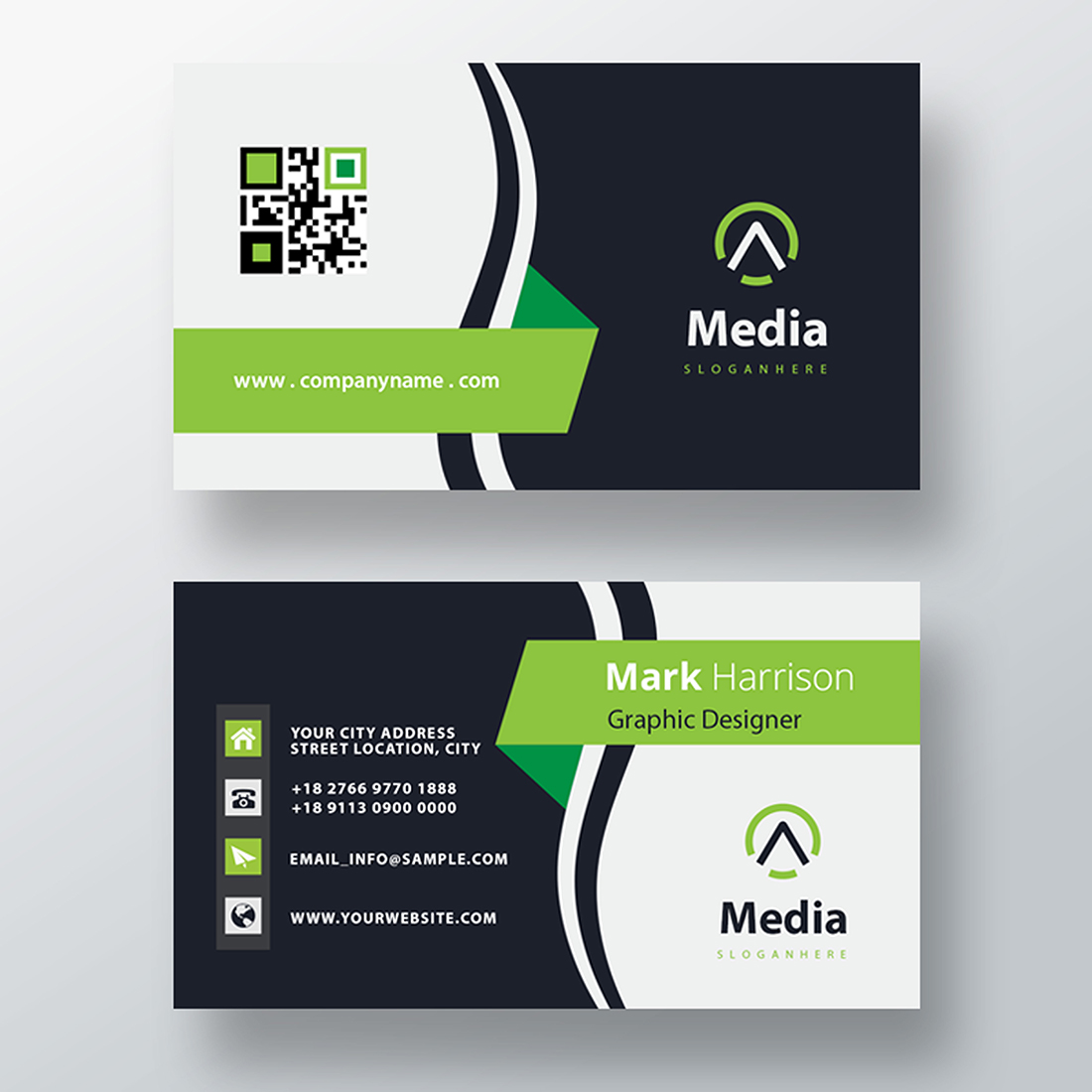 Business Card Template- Only $4 preview image.