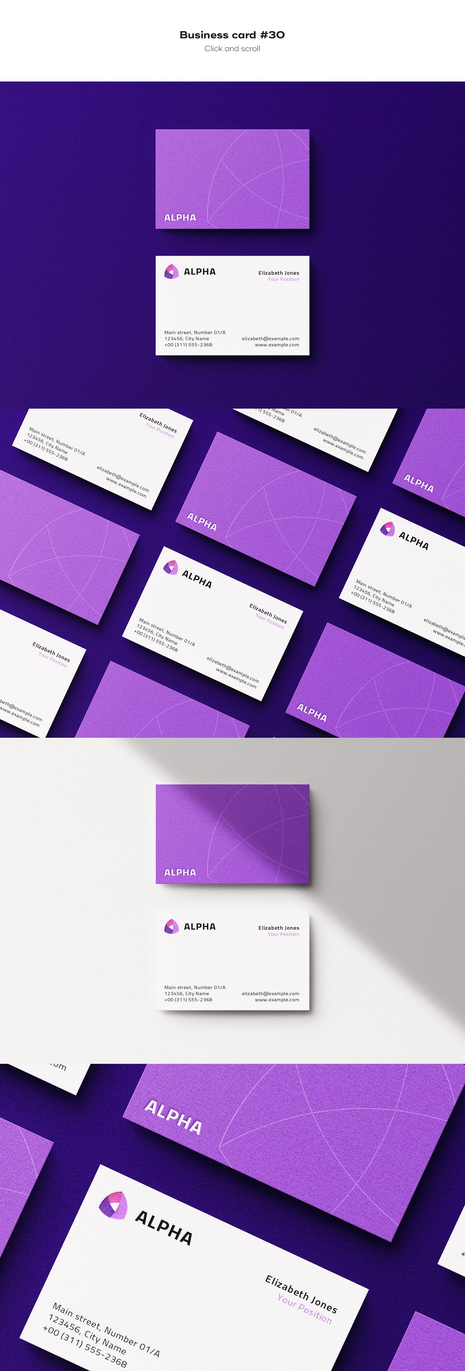business card 30 927
