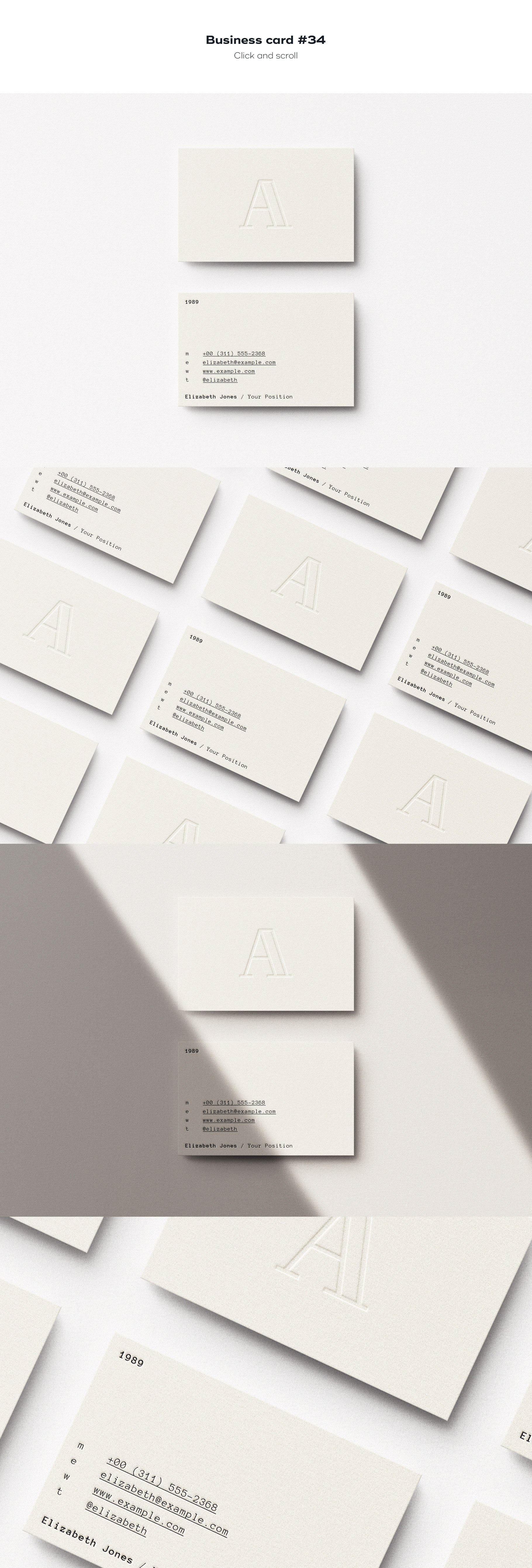 business card 34 577
