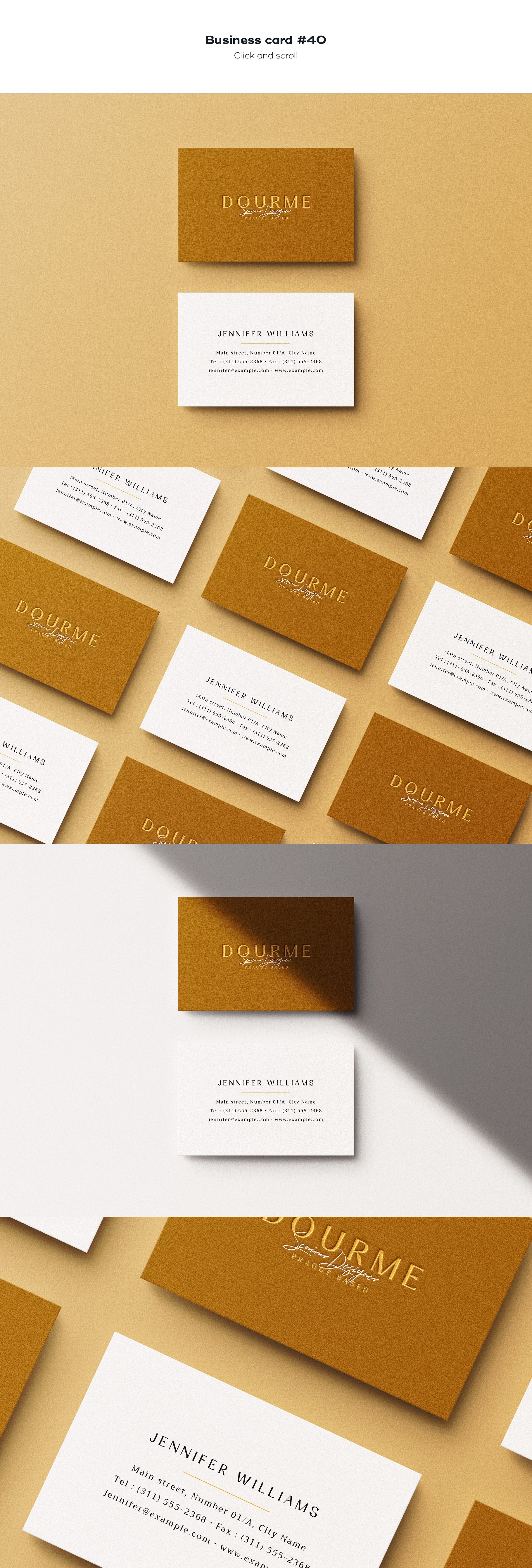 business card 40 14