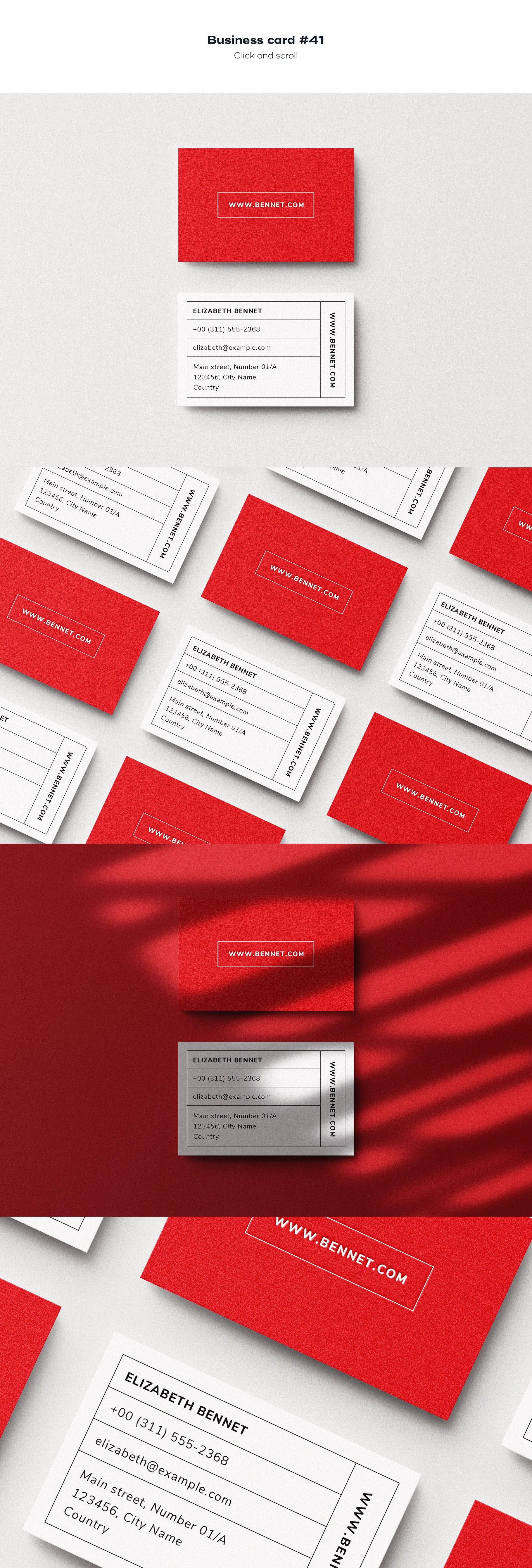 business card 41 471