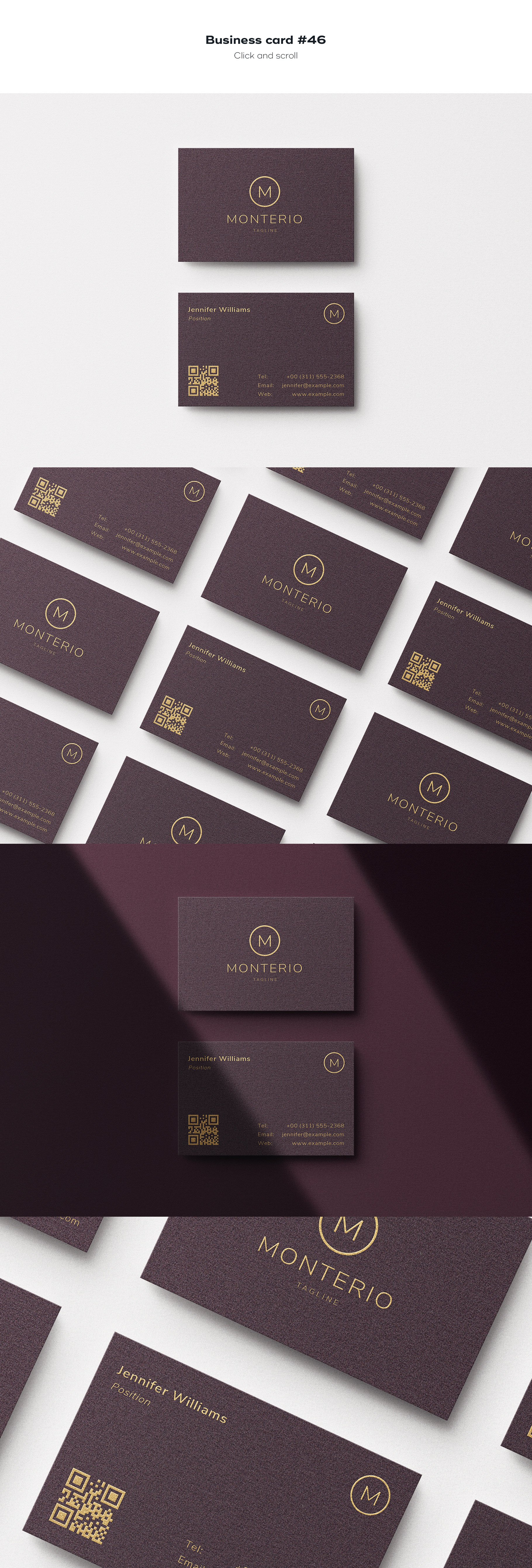 business card 46 860