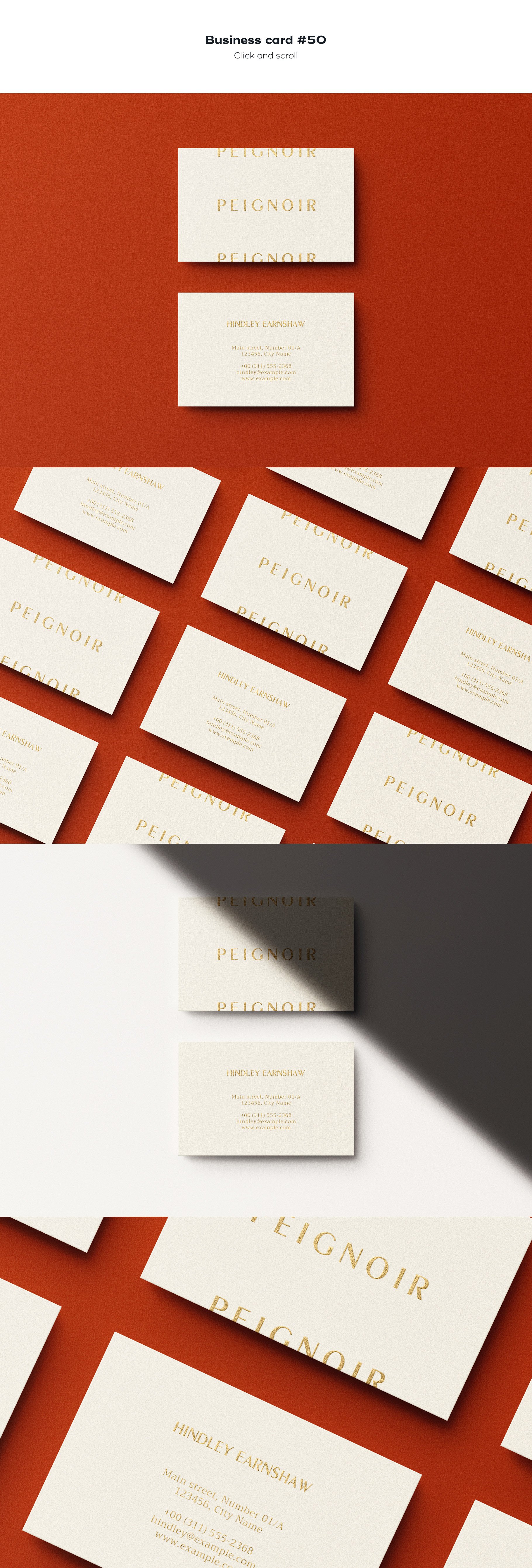 business card 50 144