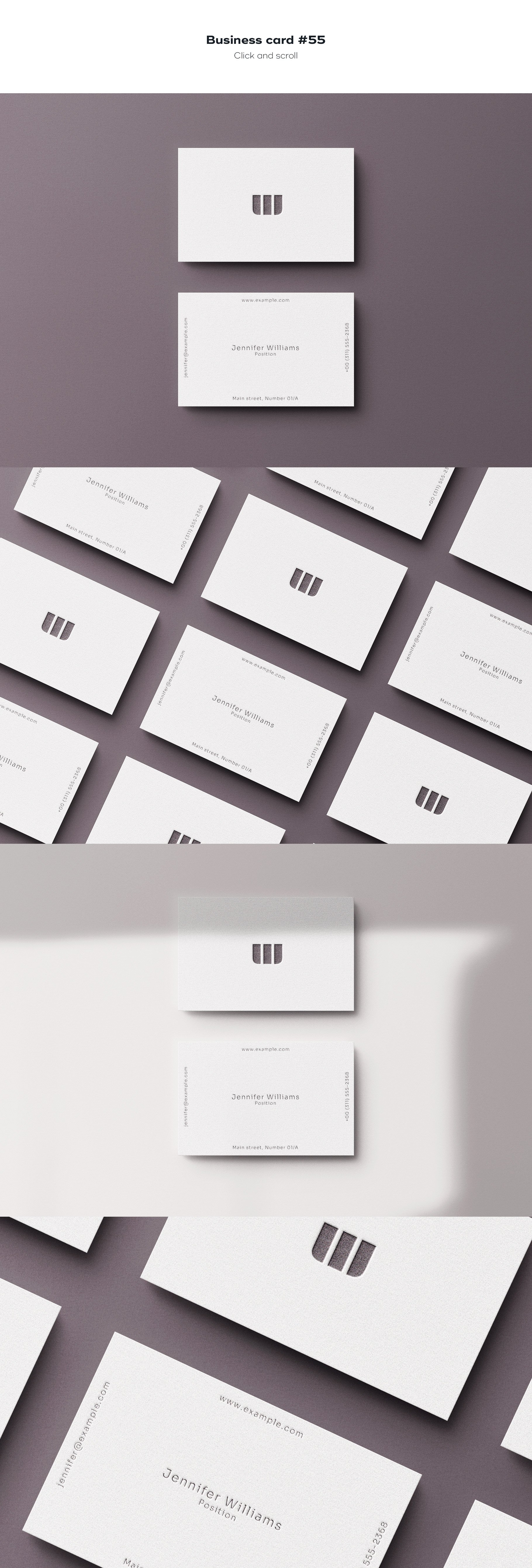business card 55 493