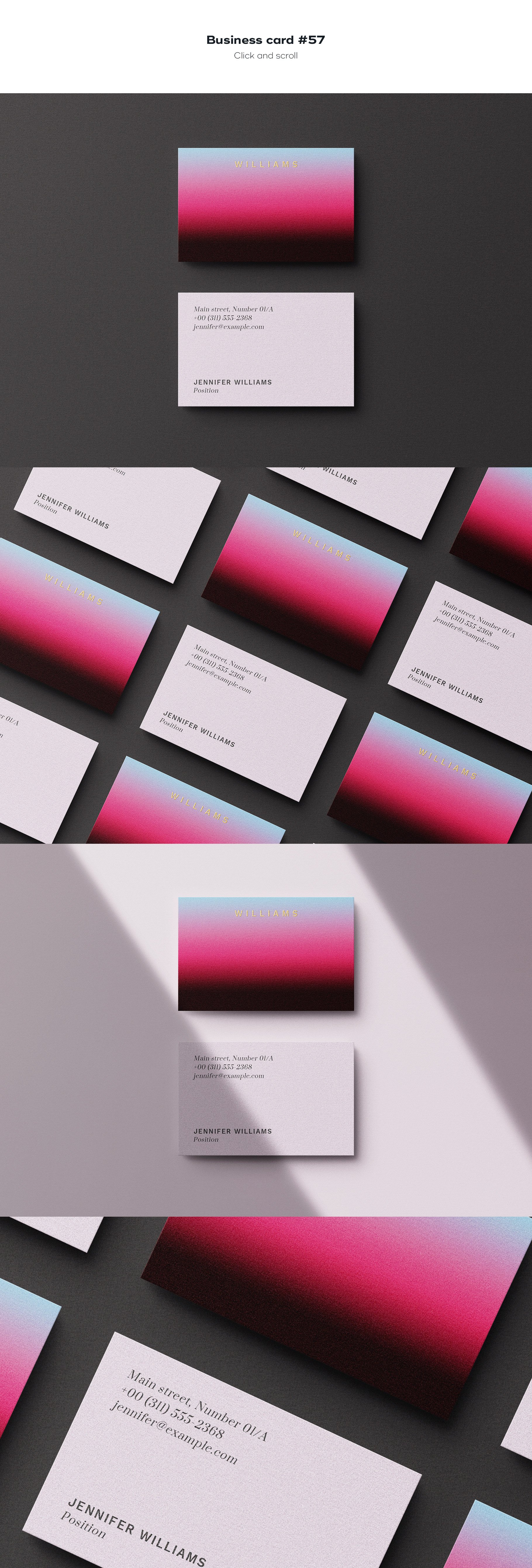 business card 57 741