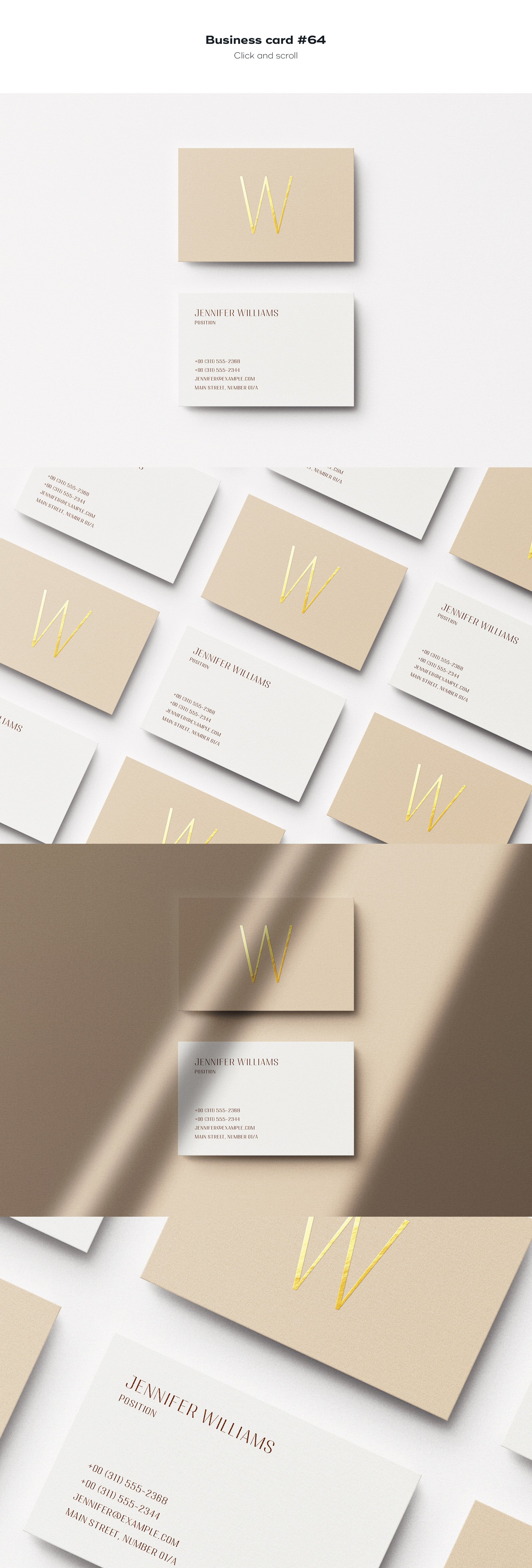 business card 64 477