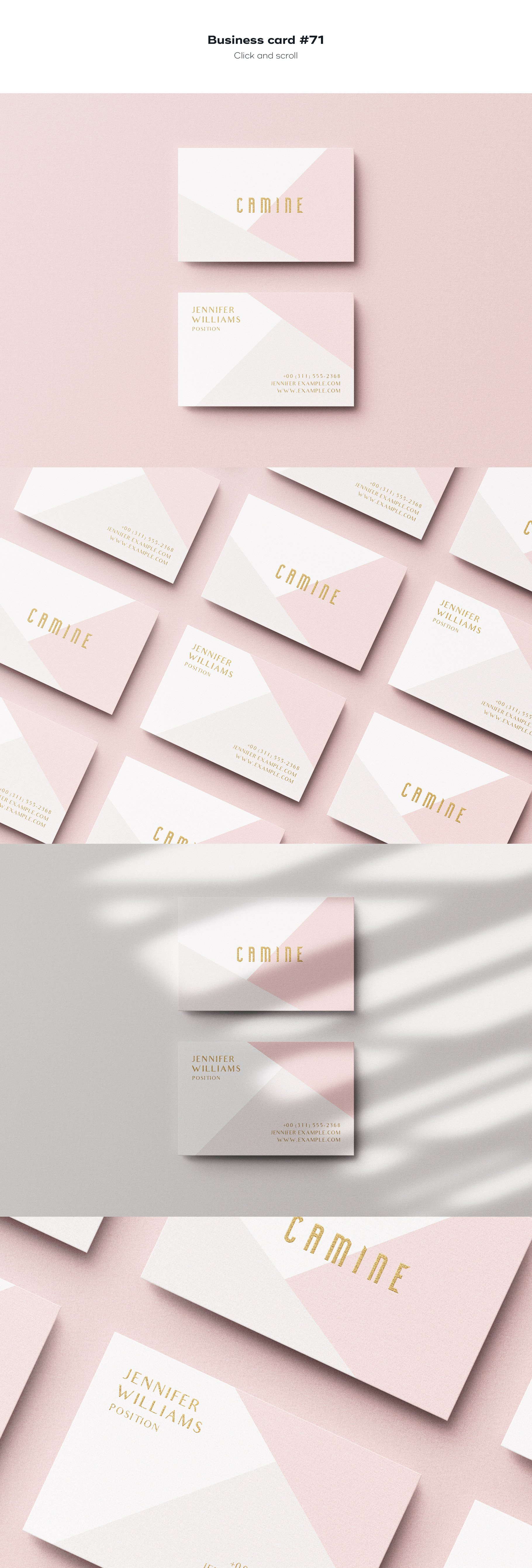business card 71 420