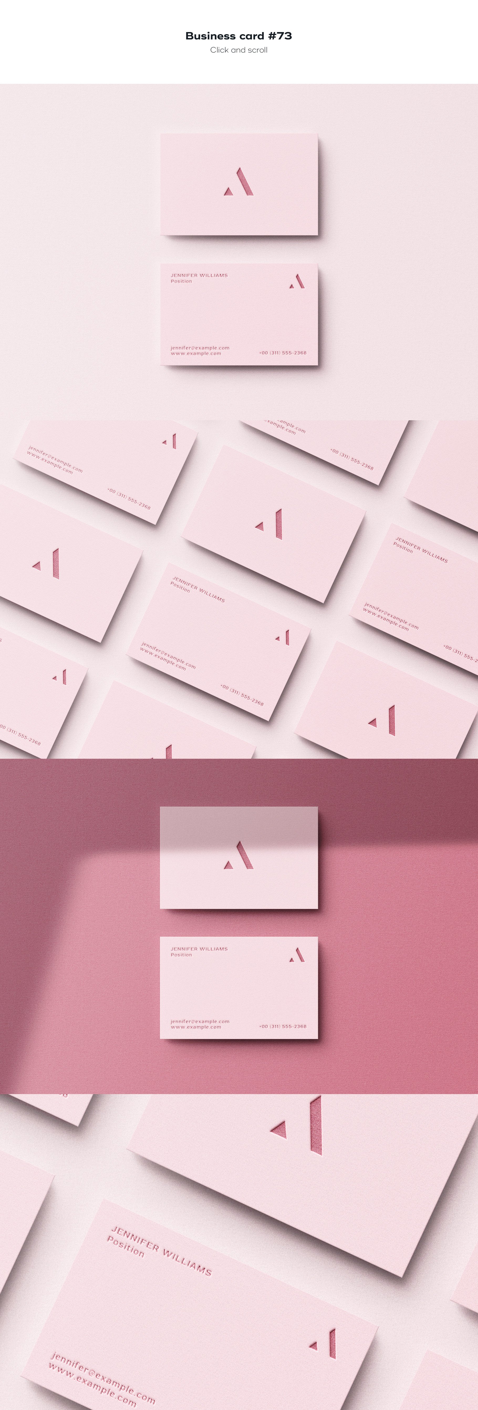 business card 73 650