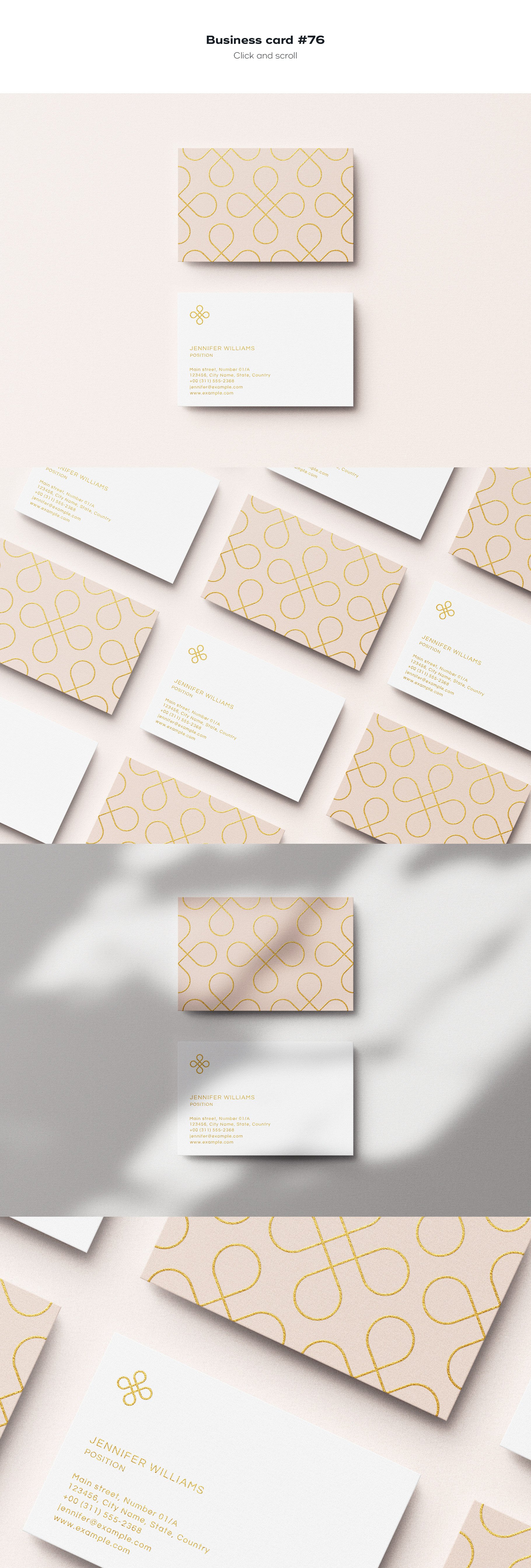 business card 76 140