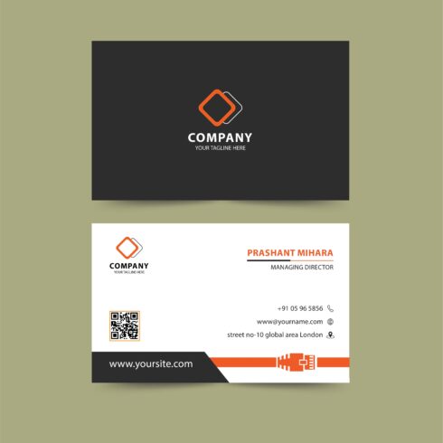 Business card For Cable Industry cover image.
