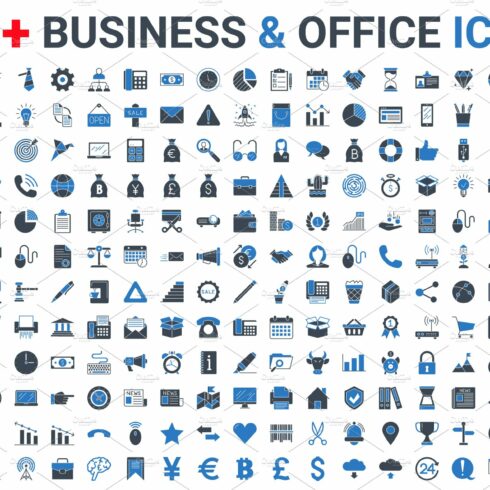Business Banking Finance Icons cover image.