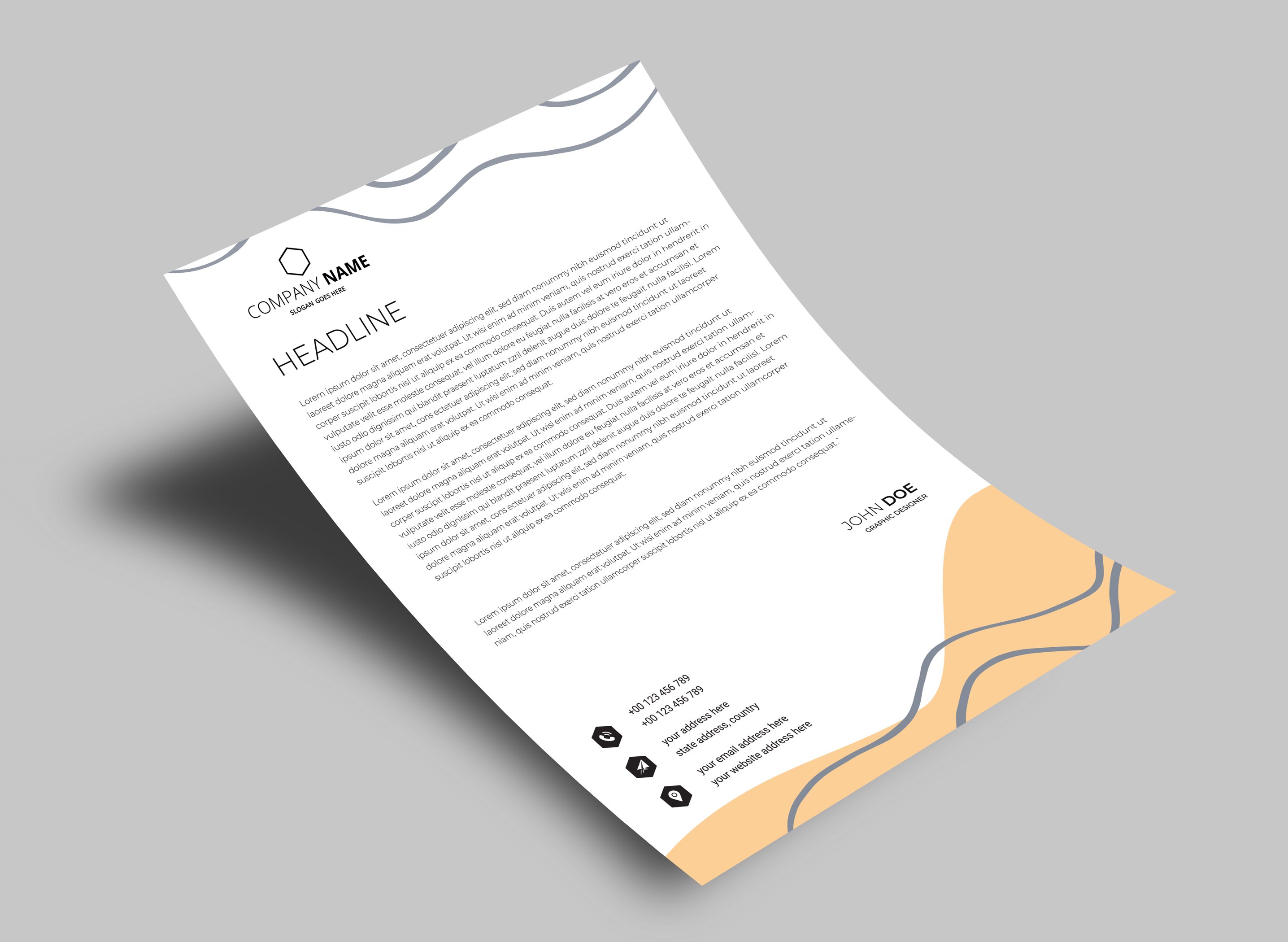 business invoice and letterhead 3 28529 41