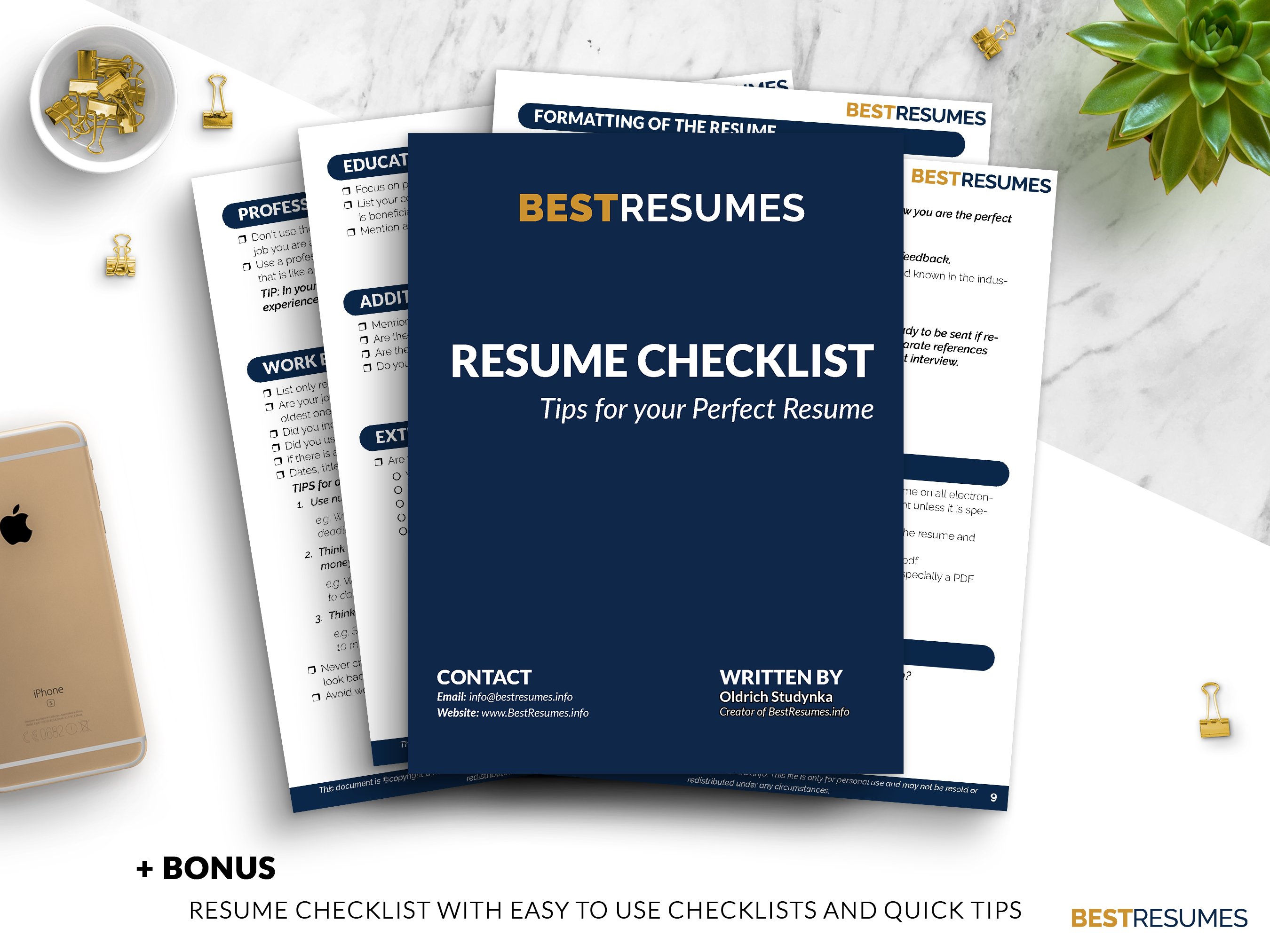 business resume template resume checklist olivia williams 378
