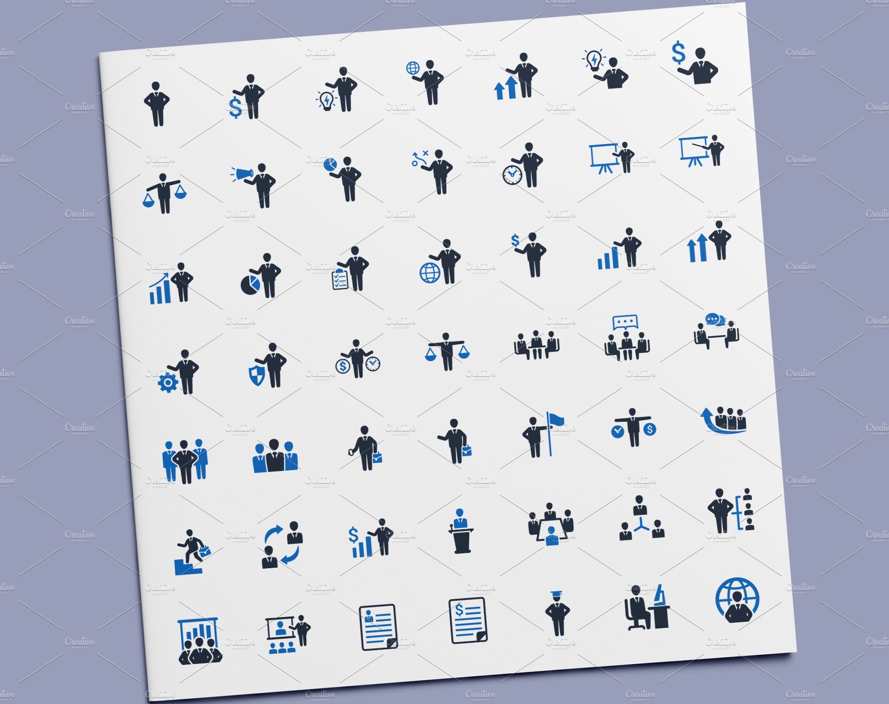 Businessman Icons cover image.