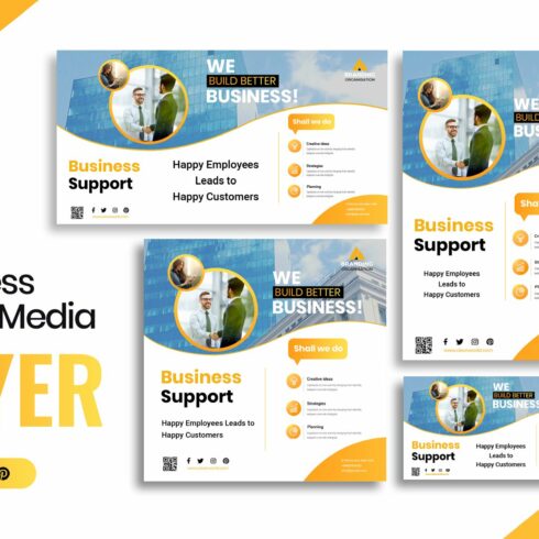 Business Social Media Template cover image.