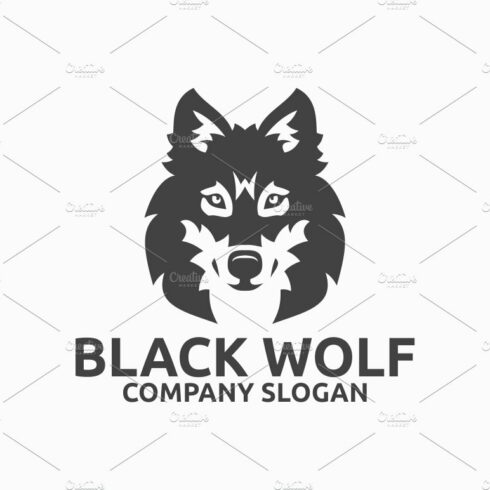 Black Wolf Logo cover image.