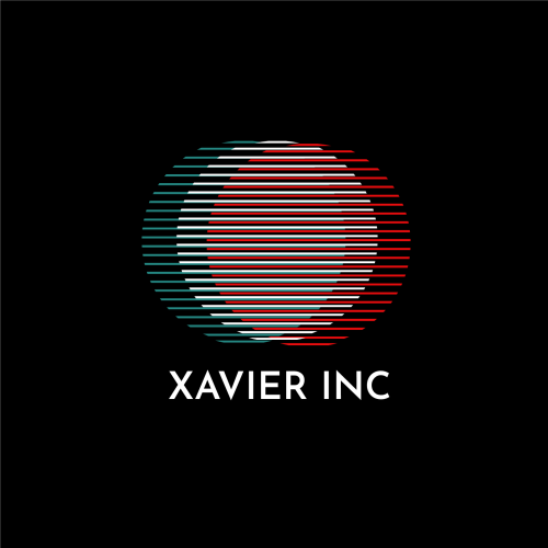 Black background with a red and green circle.