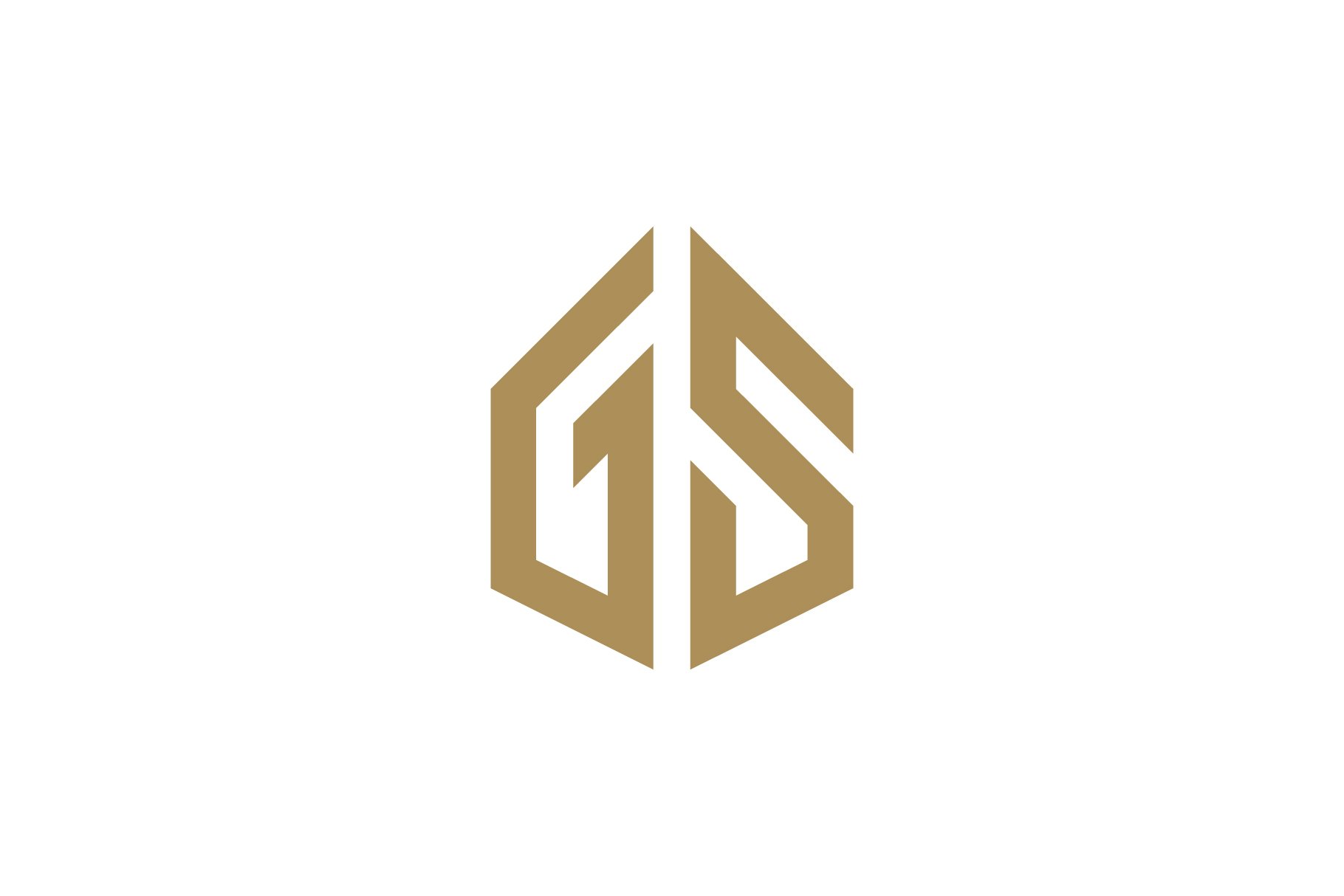 GS Logo Monogram Icon Vector Template with line... - Stock Illustration  [93449918] - PIXTA