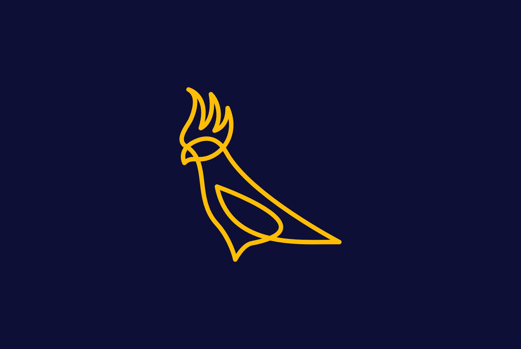 Parrot Monoline Logo cover image.