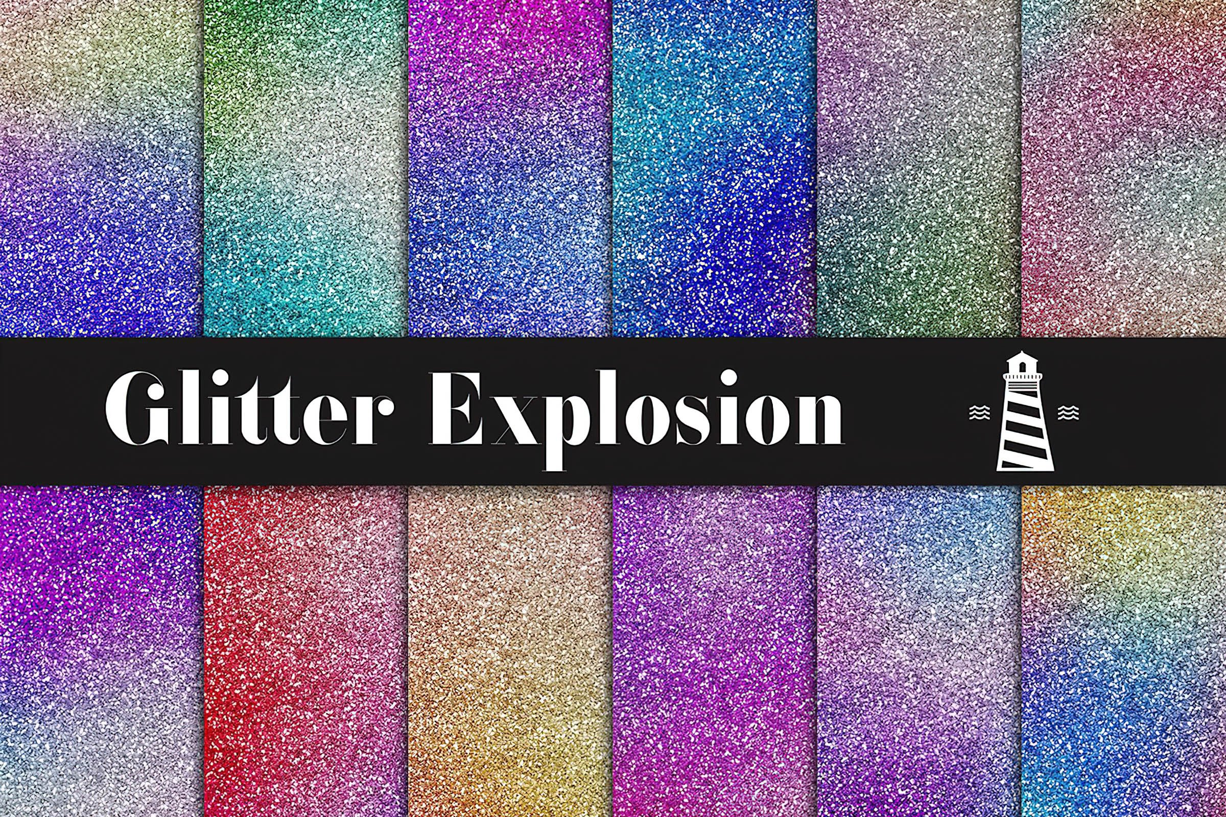 Glitter Explosion Textures cover image.