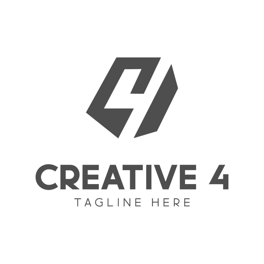 Creative 4 Logo - MasterBundles