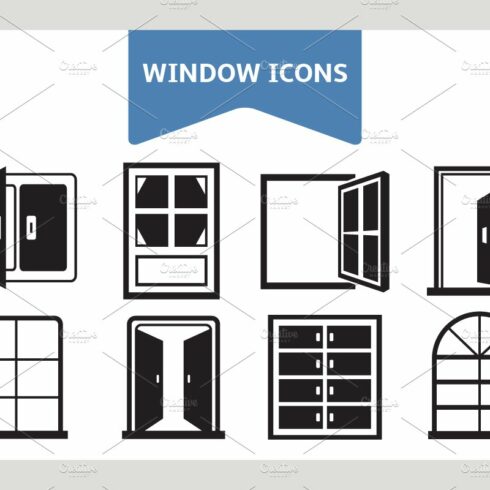 Window Icons Set cover image.