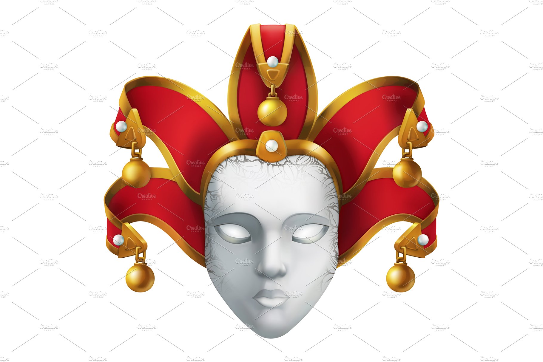 Carnival masks. Mardi Gras. Theater preview image.