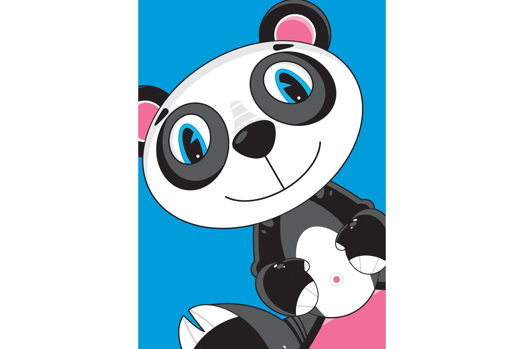 Cute Panda Bear cover image.