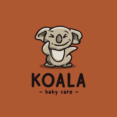 Koala Character Logo cover image.
