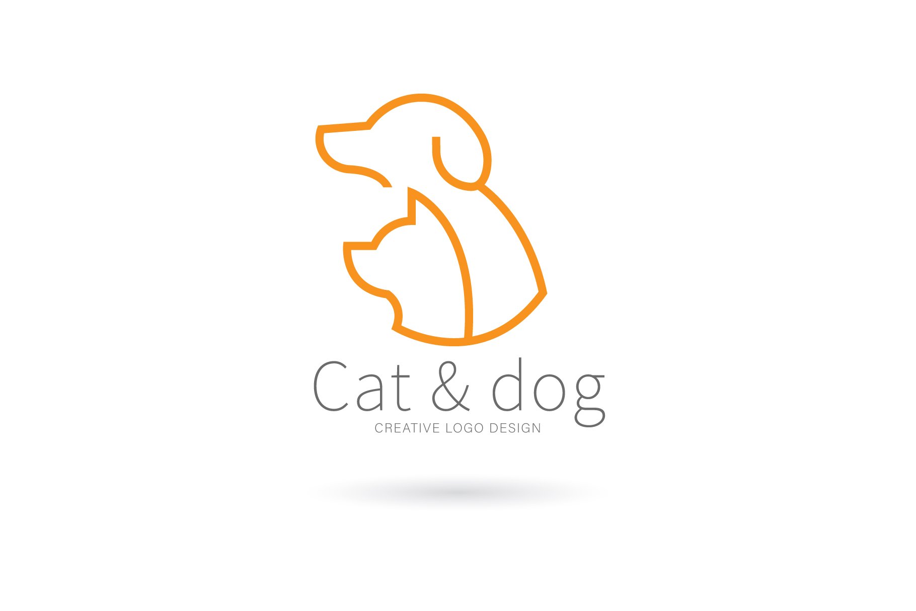 Cat and dog logo cover image.