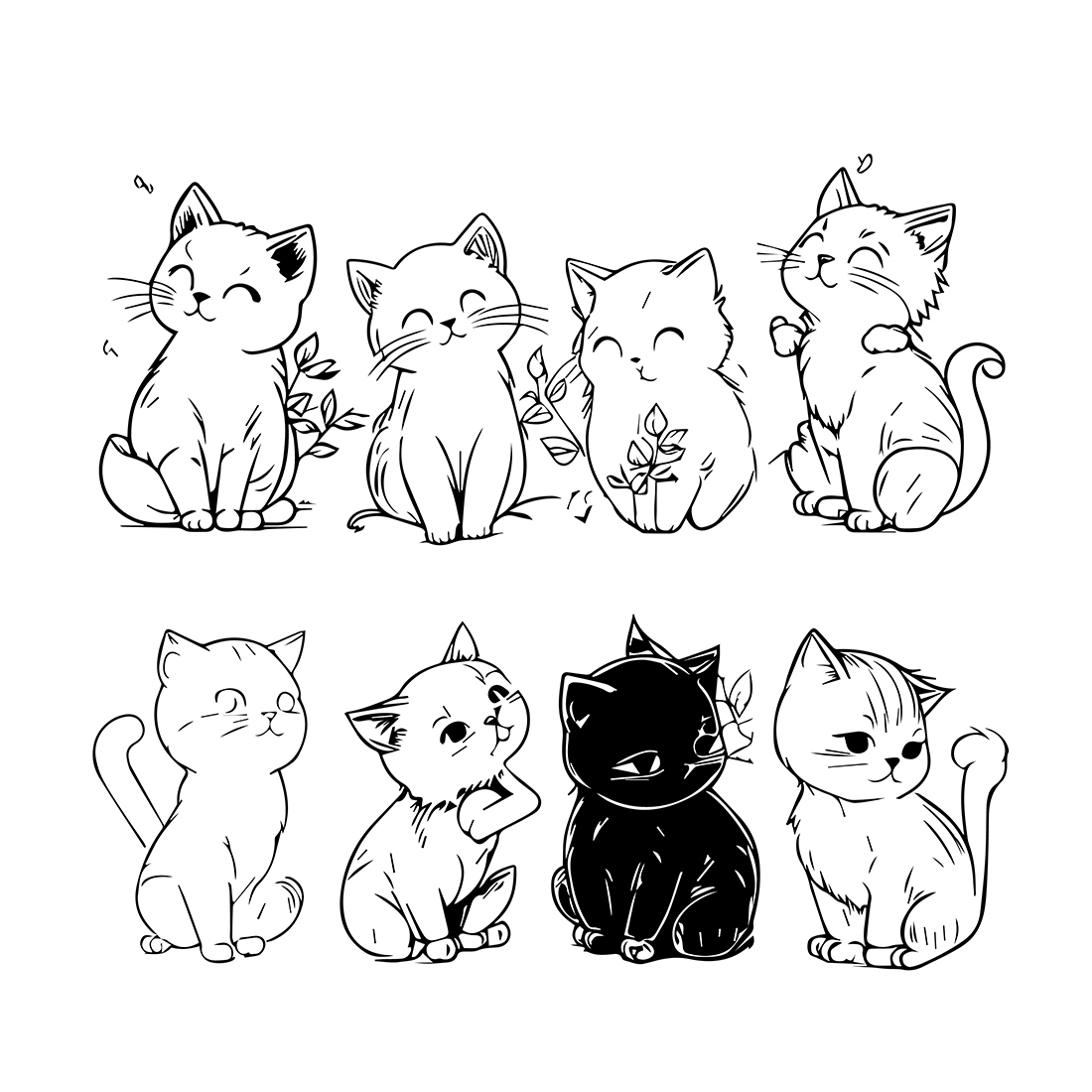Cute Cat Bundle cover image.